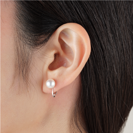 WAKANA(ワカナ) アコヤ真珠ネックレスイヤリングセット 〈7.5-8.0mm 45cm〉